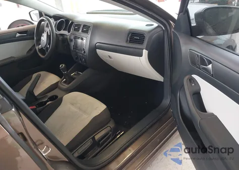 2015 Volkswagen Jetta 2.0L S из США, поврежденный, VIN 3VW1K7AJ9FM426495